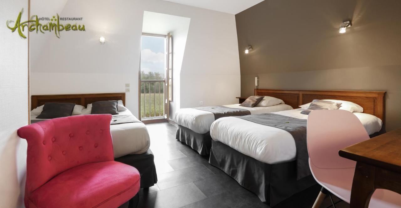 Logis Hotel Archambeau Thonac 외부 사진